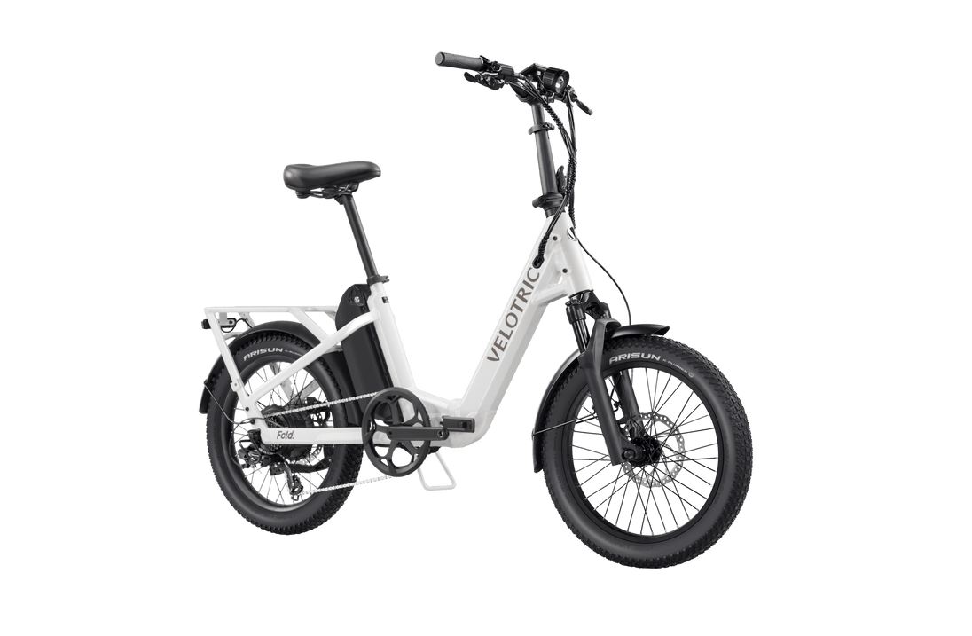 Velotric Fold 1 Plus Ebike - Riding 5 Electric Bike