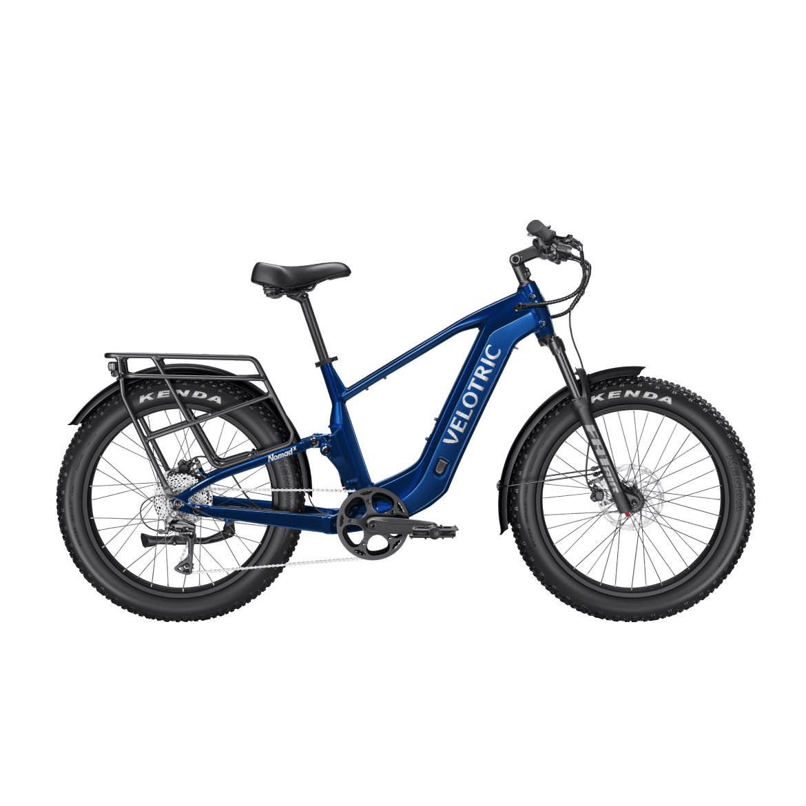 Velotric Nomad 2X Full Suspension Fat Tire Ebike - Riding 5 Electric Bike