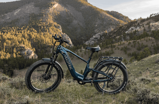 Velotric Nomad 2X Full Suspension Fat Tire Ebike - Riding 5 Electric Bike