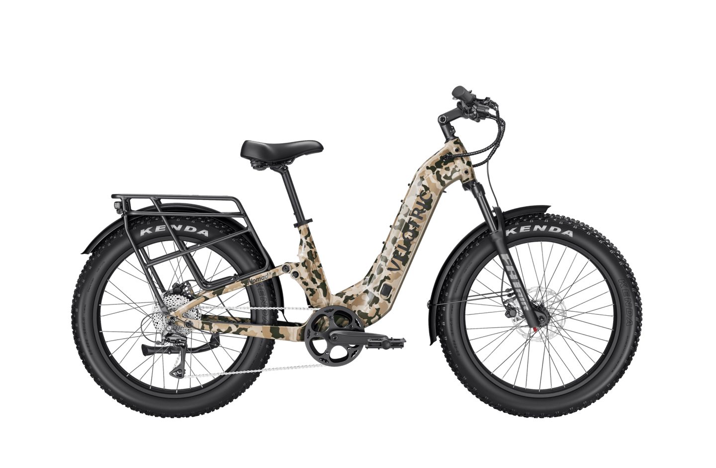 Velotric Nomad 2X Full Suspension Fat Tire Ebike - Riding 5 Electric Bike