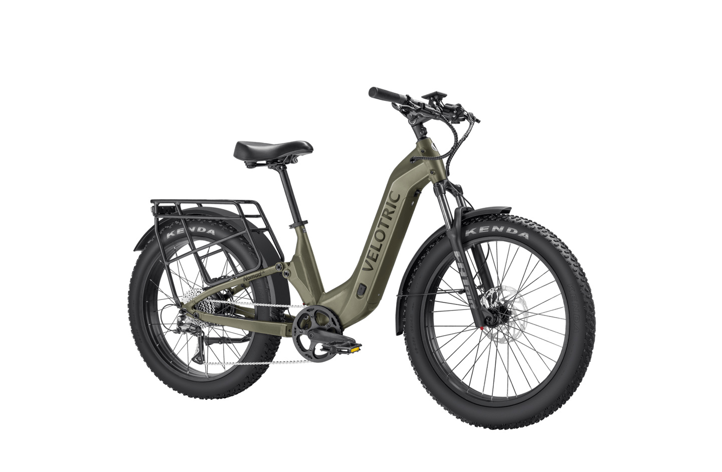 Velotric Nomad 2X Full Suspension Fat Tire Ebike - Riding 5 Electric Bike
