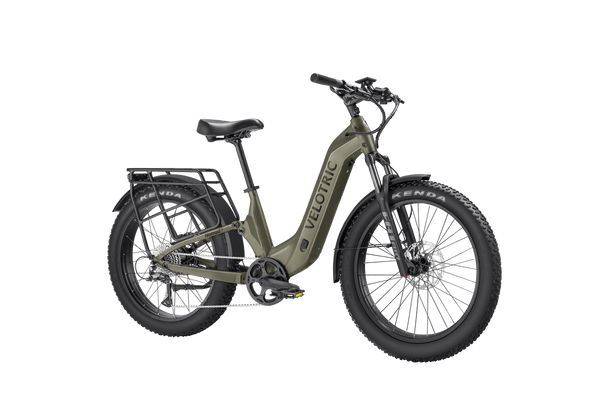 Velotric Nomad 2X Full Suspension Fat Tire Ebike - Riding 5 Electric Bike