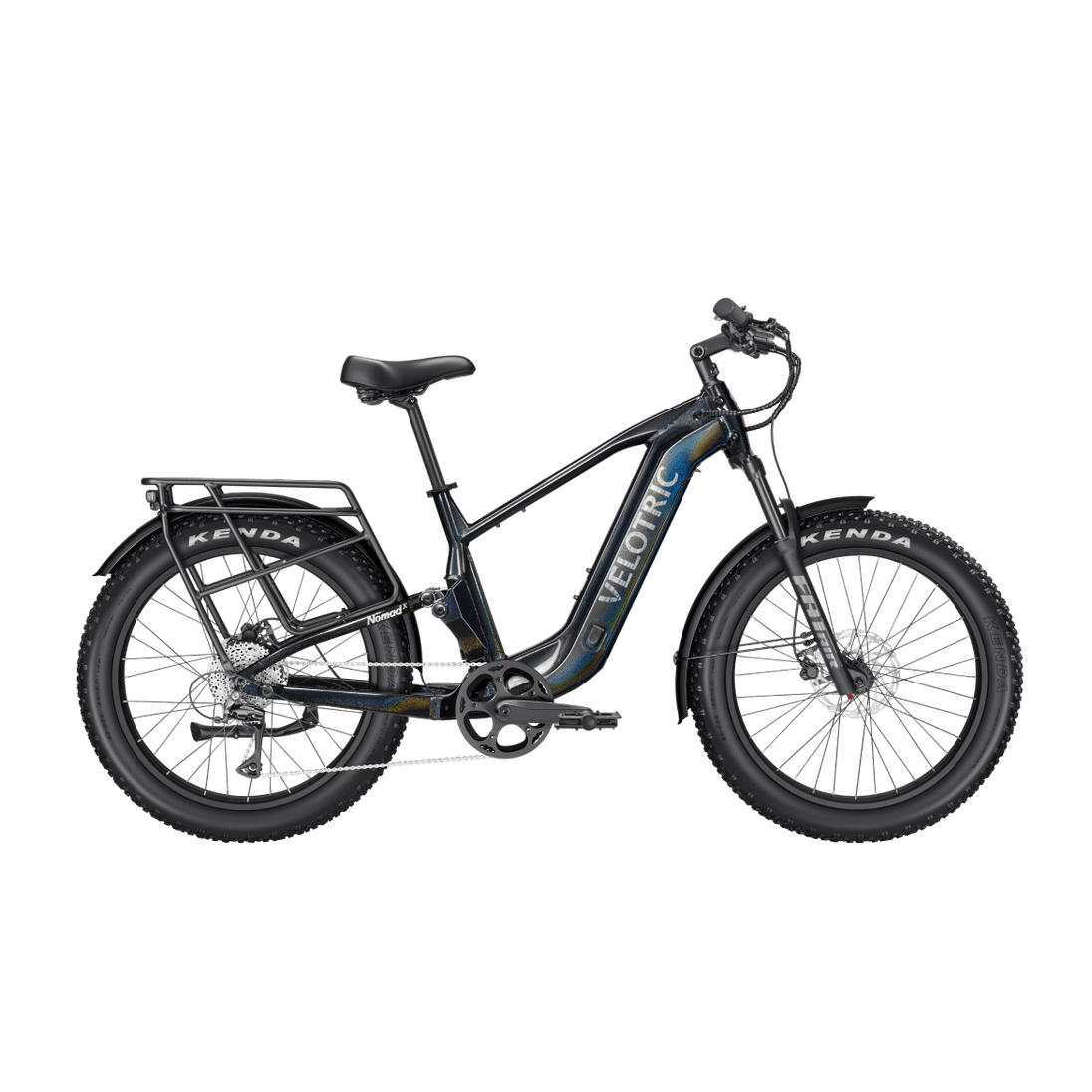 Velotric Nomad 2X Full Suspension Fat Tire Ebike - Riding 5 Electric Bike