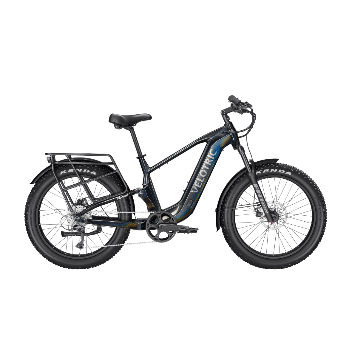 Velotric Nomad 2X Full Suspension Fat Tire Ebike - Riding 5 Electric Bike