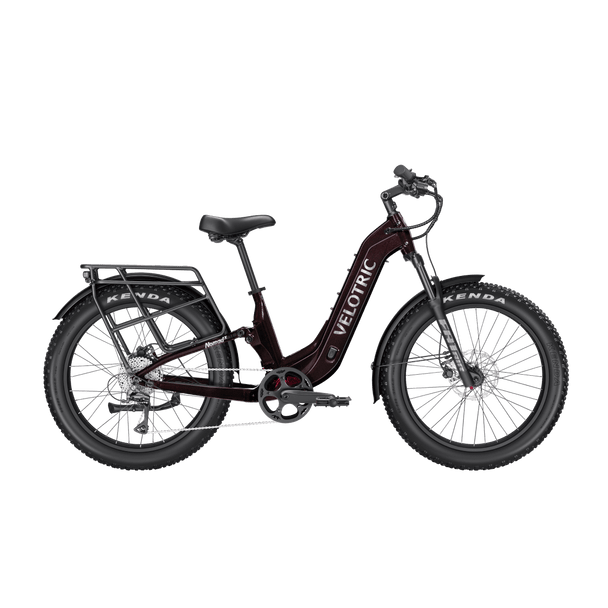 Velotric Nomad 2X Full Suspension Fat Tire Ebike - Riding 5 Electric Bike