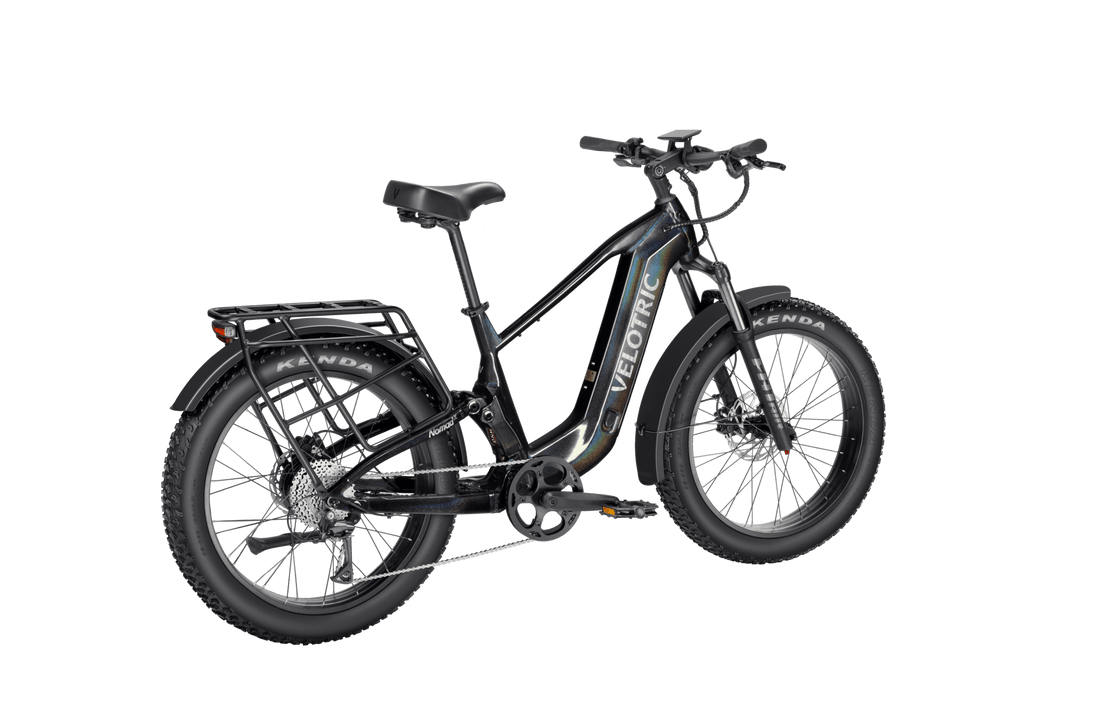 Velotric Nomad 2X Full Suspension Fat Tire Ebike - Riding 5 Electric Bike