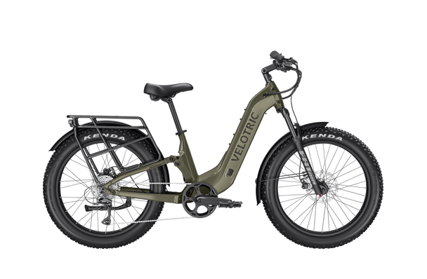 Velotric Nomad 2X Full Suspension Fat Tire Ebike - Riding 5 Electric Bike