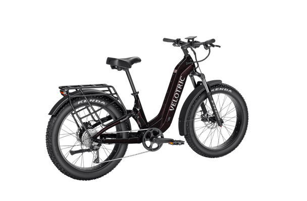 Velotric Nomad 2X Full Suspension Fat Tire Ebike - Riding 5 Electric Bike