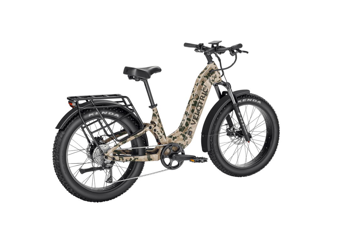 Velotric Nomad 2X Full Suspension Fat Tire Ebike - Riding 5 Electric Bike