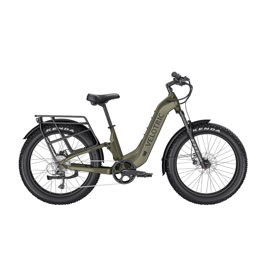 Velotric Nomad 2X Full Suspension Fat Tire Ebike - Riding 5 Electric Bike
