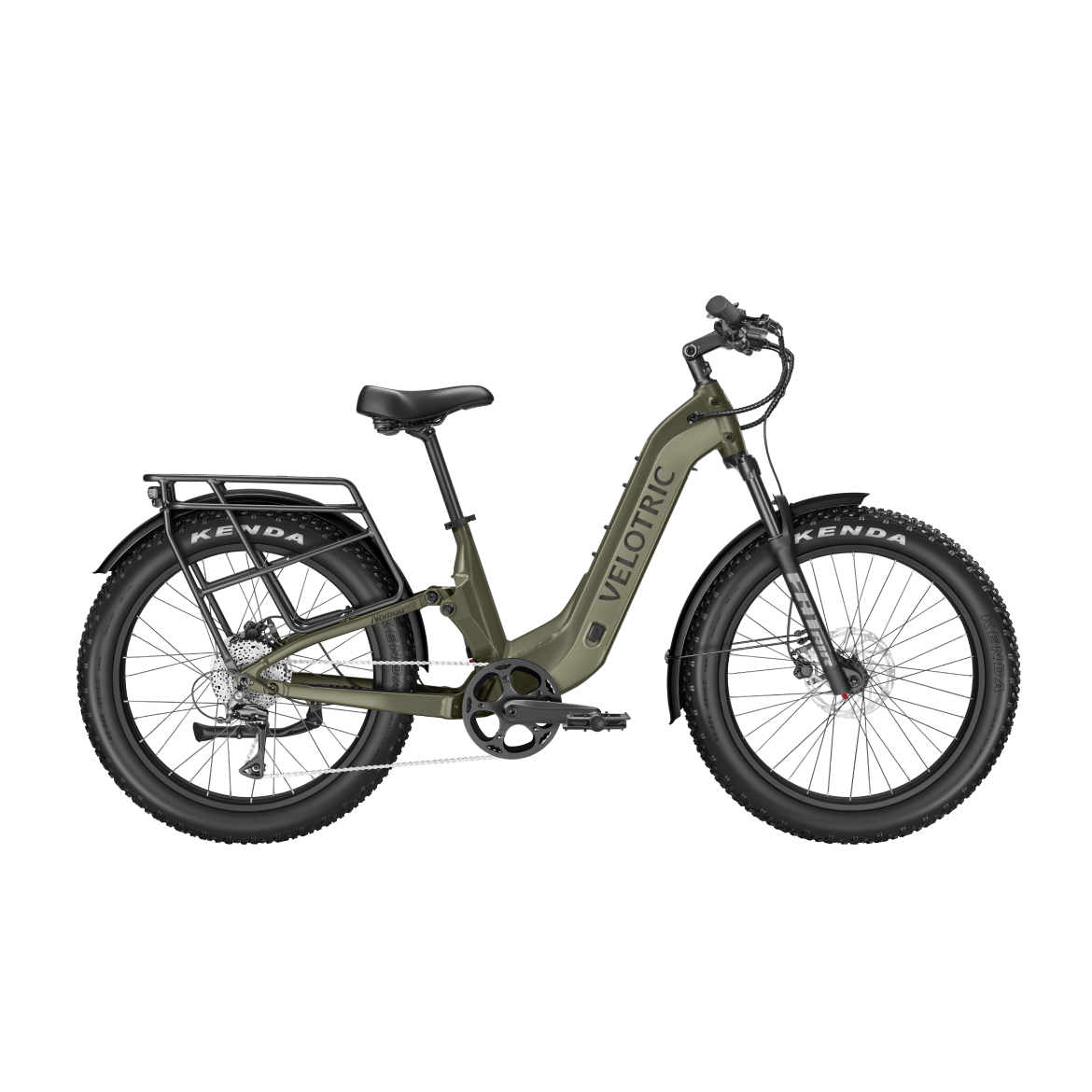 Velotric Nomad 2X Full Suspension Fat Tire Ebike - Riding 5 Electric Bike