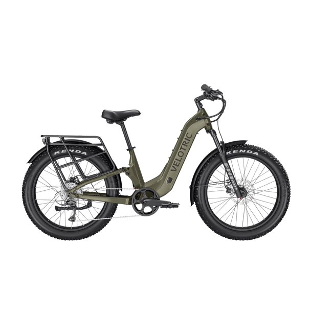 Velotric Nomad 2X Full Suspension Fat Tire Ebike - Riding 5 Electric Bike