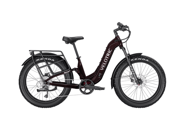 Velotric Nomad 2X Full Suspension Fat Tire Ebike - Riding 5 Electric Bike