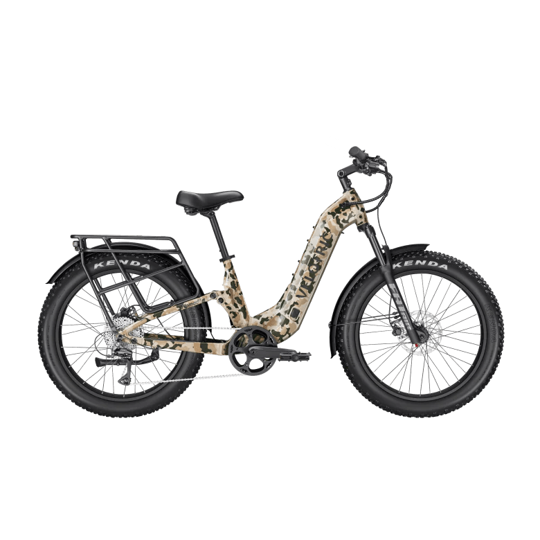 Velotric Nomad 2X Full Suspension Fat Tire Ebike - Riding 5 Electric Bike