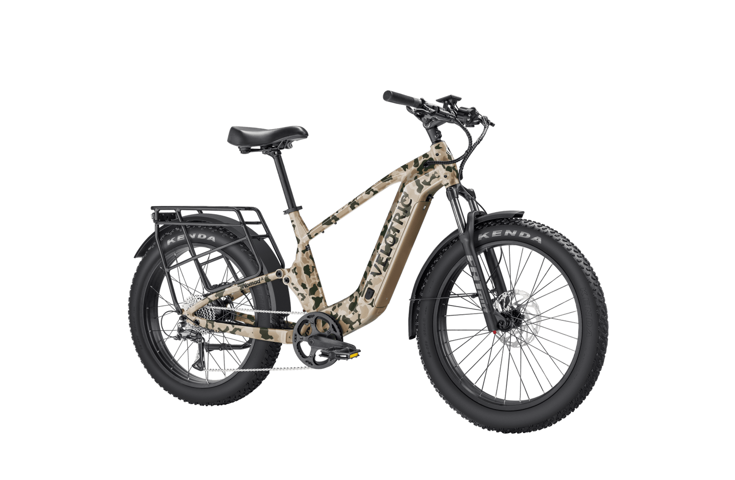 Velotric Nomad 2X Full Suspension Fat Tire Ebike - Riding 5 Electric Bike