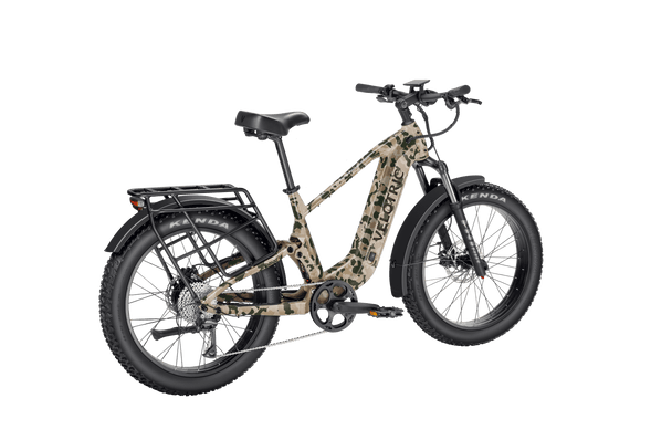 Velotric Nomad 2X Full Suspension Fat Tire Ebike - Riding 5 Electric Bike