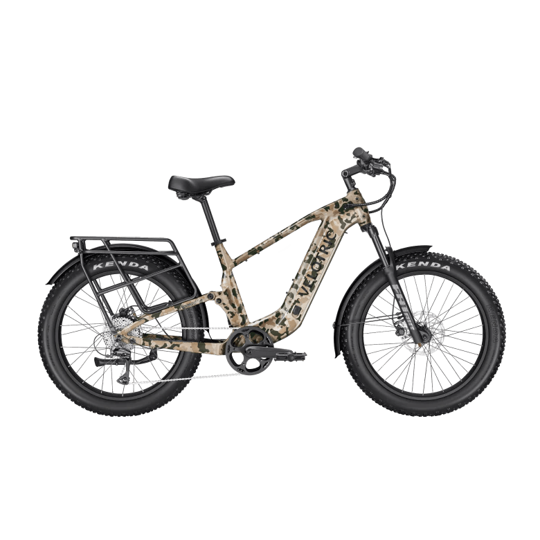 Velotric Nomad 2X Full Suspension Fat Tire Ebike - Riding 5 Electric Bike