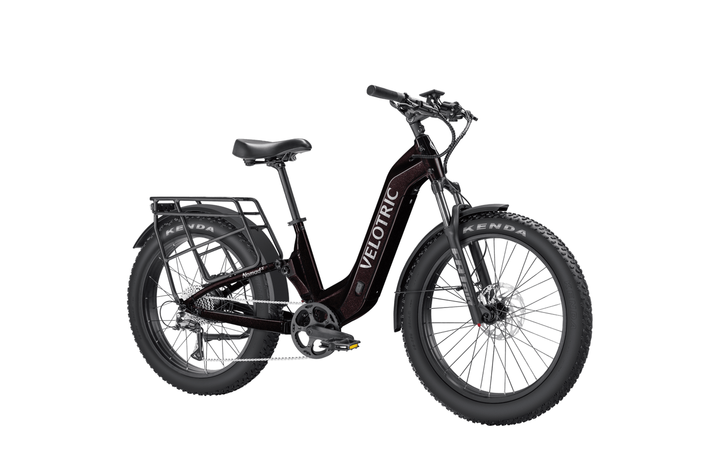 Velotric Nomad 2X Full Suspension Fat Tire Ebike - Riding 5 Electric Bike