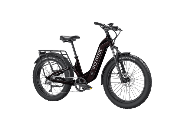 Velotric Nomad 2X Full Suspension Fat Tire Ebike - Riding 5 Electric Bike