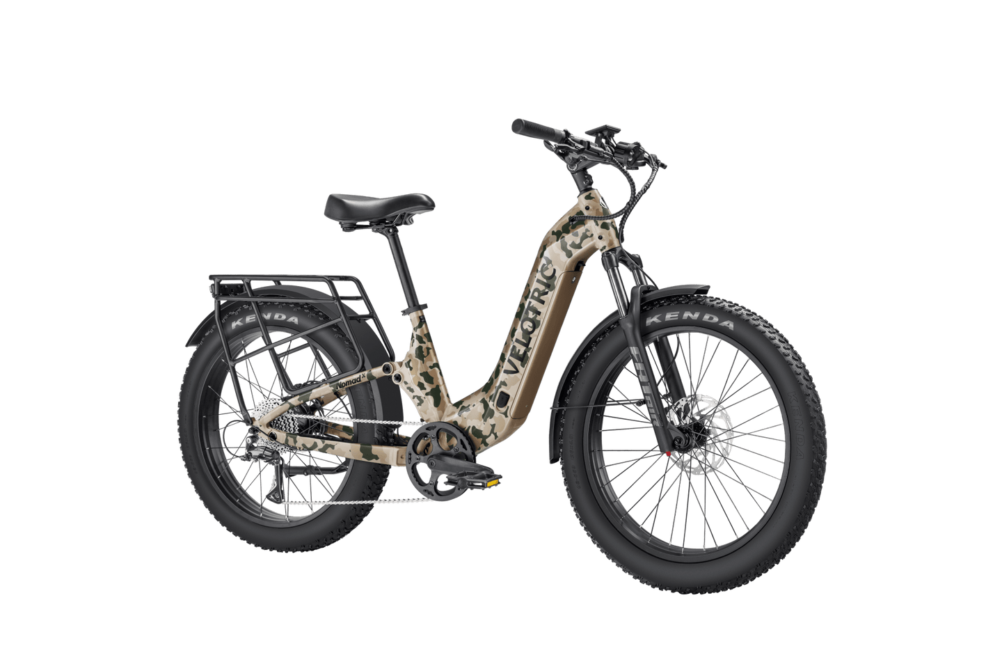 Velotric Nomad 2X Full Suspension Fat Tire Ebike - Riding 5 Electric Bike
