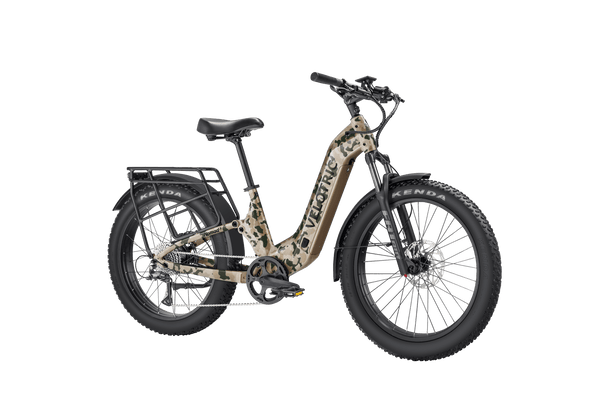 Velotric Nomad 2X Full Suspension Fat Tire Ebike - Riding 5 Electric Bike