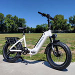 Verve | Long Range Fat Tire Folding Electric Bike - Riding 5 Electric Bike