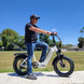 Verve | Long Range Fat Tire Folding Electric Bike - Riding 5 Electric Bike