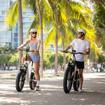 Verve | Long Range Fat Tire Folding Electric Bike - Riding 5 Electric Bike